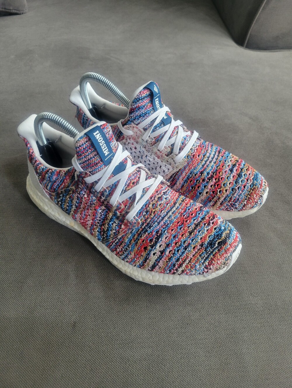 Adidas X Missoni Ultraboost Clima Sneakers Multicolor Knit Men’s Size 7.5